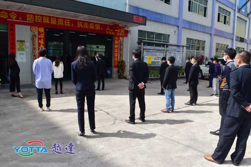 眾志成城，共抗疫情，越達彩印正式開工啦！